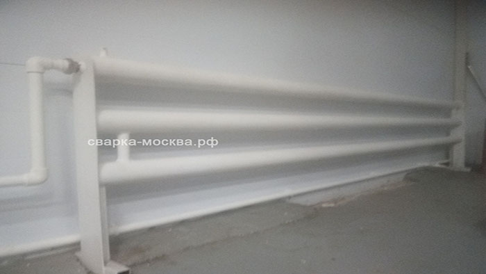 Металлические отопительные регистры Москва
