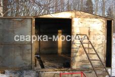 Металлические гаражи из листового металла Москва