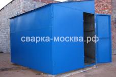 Металлические гаражи из листового металла Москва