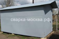 Металлические гаражи из листового металла Москва