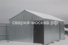 Металлические гаражи из профильных листов Москва